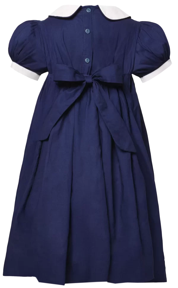 Daisy Blue smocked roound  collar dress - Image 2